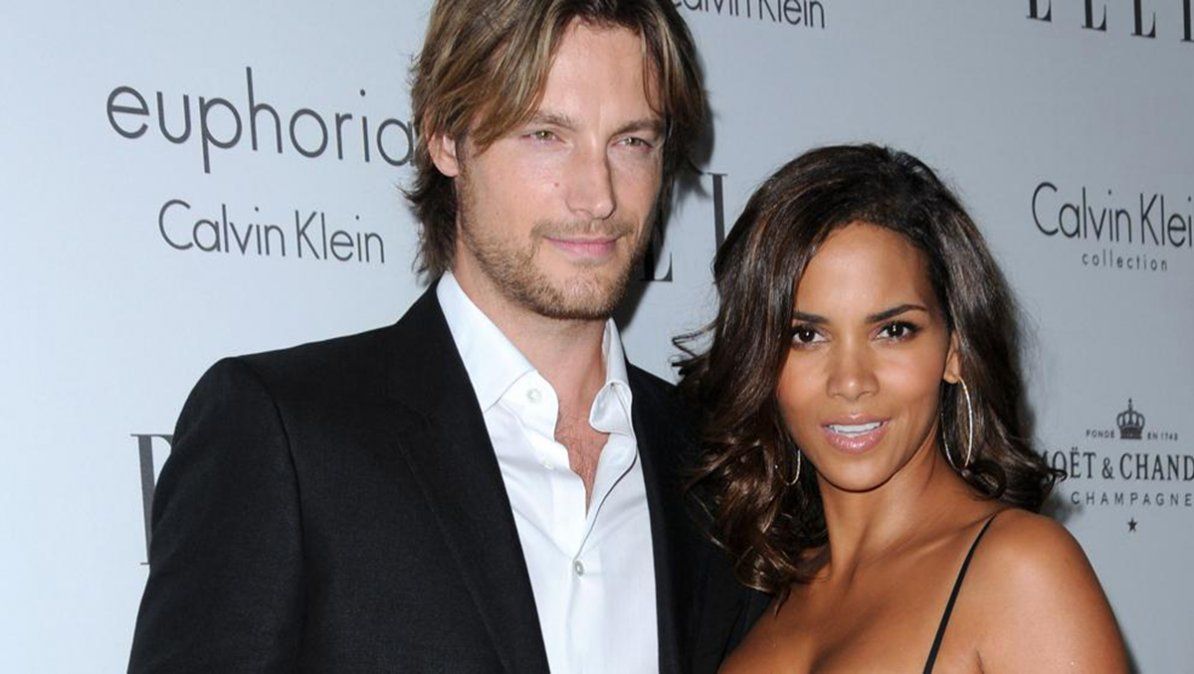Halle Berry y Gabriel Aubry en el 2008