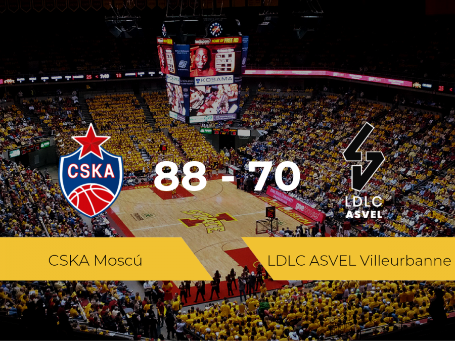 Triunfo del CSKA Moscú ante el LDLC ASVEL Villeurbanne por 88-70 Triunfo del CSKA Moscú ante el LDLC ASVEL Villeurbanne por 88-70