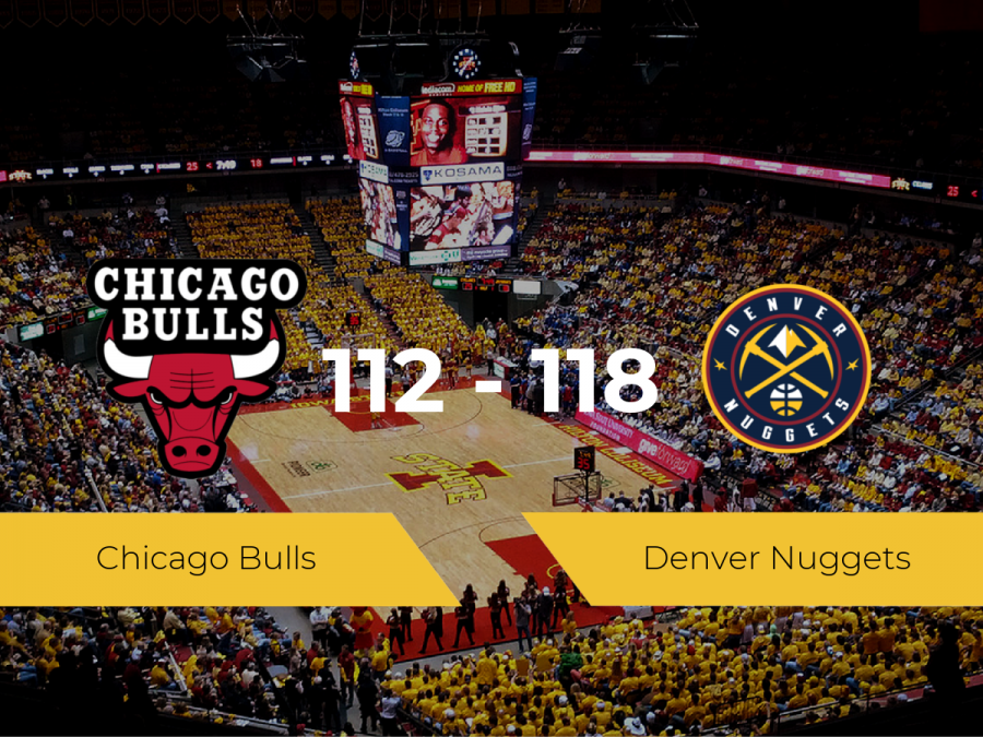 Denver Nuggets se hace con la victoria contra Chicago Bulls por 112-118