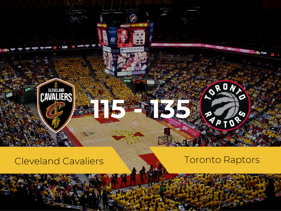 Toronto Raptors consigue la victoria frente a Cleveland Cavaliers por 115-135