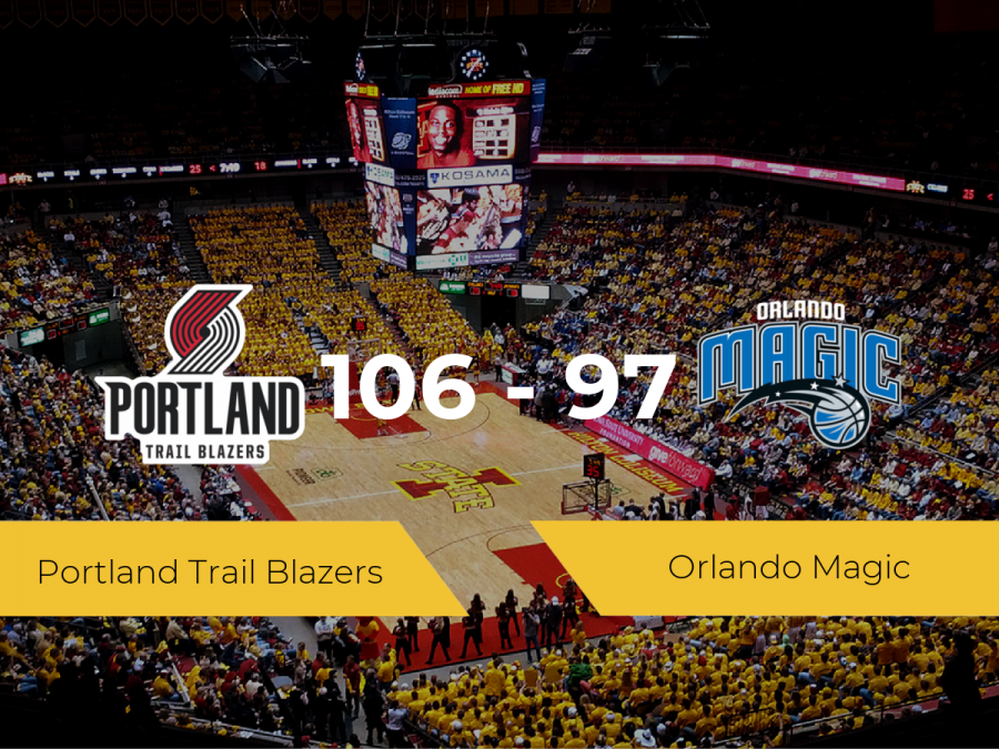 Portland Trail Blazers se lleva la victoria frente a Orlando Magic por 106-97