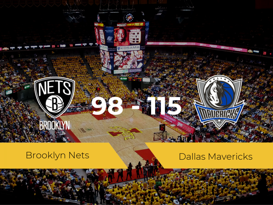 Dallas Mavericks vence a Brooklyn Nets por 98-115