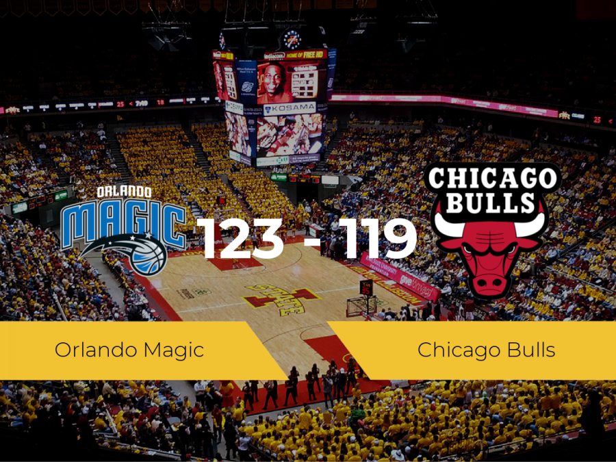 Orlando Magic gana a Chicago Bulls por 123-119