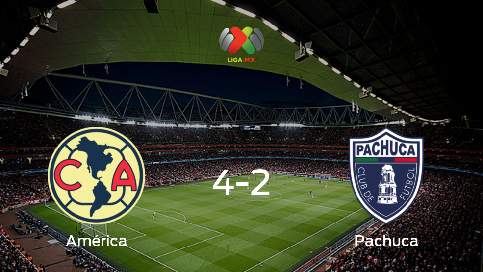 América - Pachuca: Resumen, Resultados, Goles, Tarjetas del encuentro de la Liga MX de Clausura
