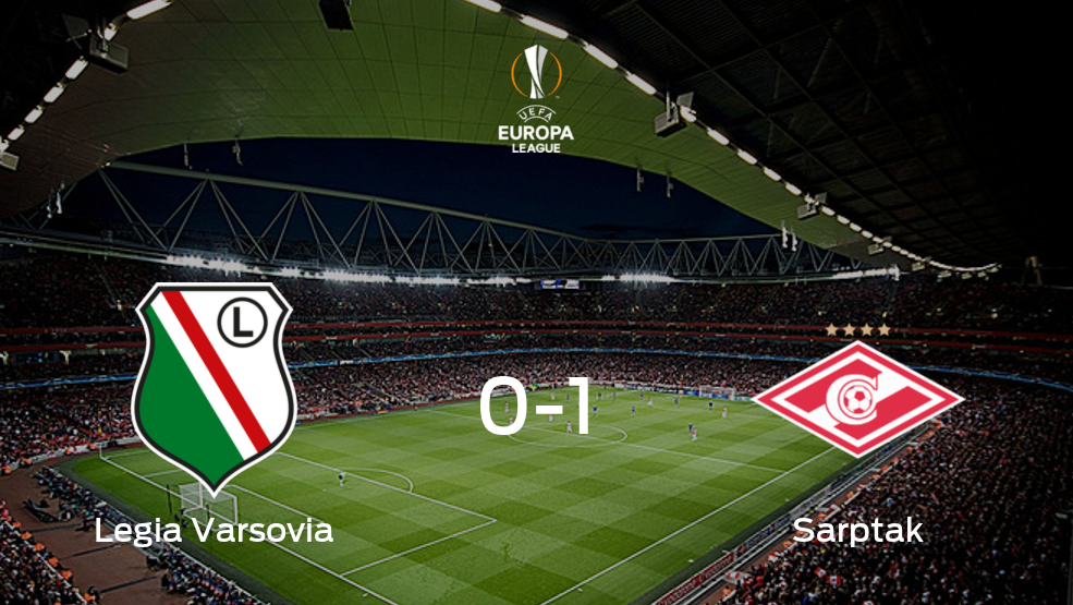 El Sarptak Moscú suma tres puntos a su casillero frente al Legia Varsovia (0-1)
