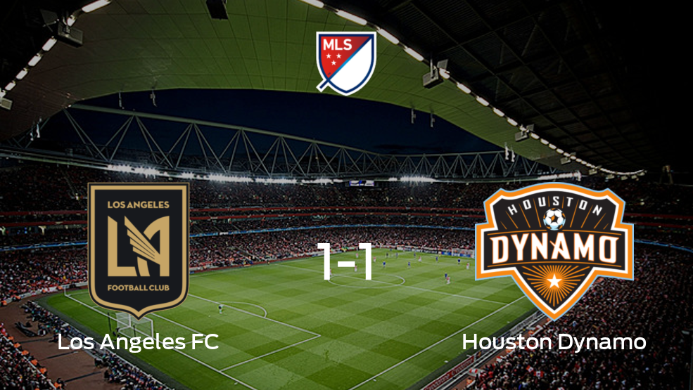 Descubre cómo fue el duelo de Los Angeles FC con Houston Dynamo (1-1)