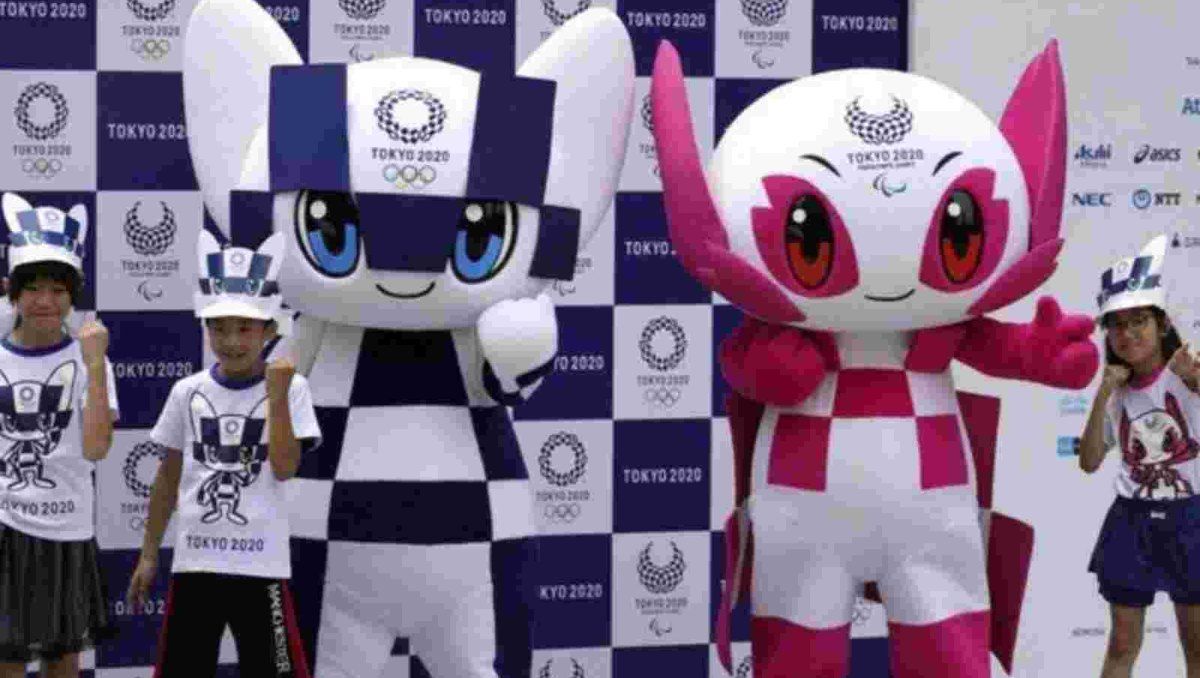 Miraitowa (izquierda) y Someity (derecha) son las mascotas de Tokio 2020. 