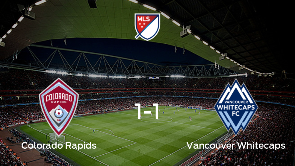 Todos los detalles del partido de Colorado Rapids con Vancouver Whitecaps de la jornada 34 (1-1)