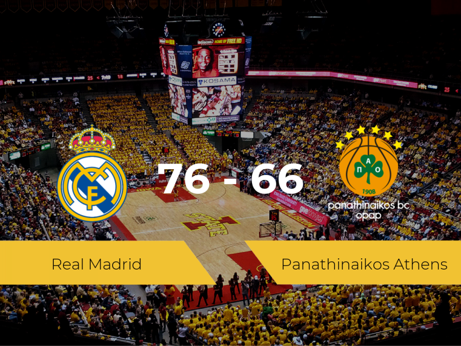 El Real Madrid se hace con la victoria contra el Panathinaikos Athens por 76-66