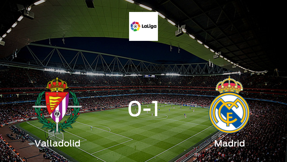 Real Madrid gana en el José Zorrilla a Real Valladolid (1-0)