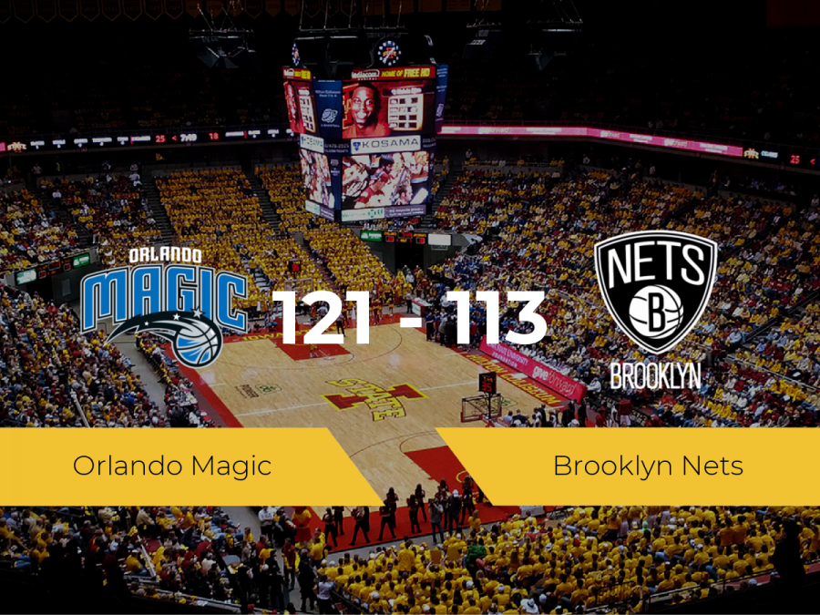 Orlando Magic logra la victoria frente a Brooklyn Nets por 121-113
