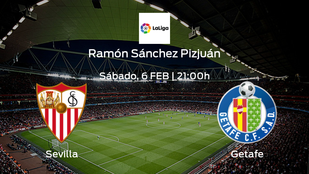 Jornada 22 de LaLiga: previa del encuentro Sevilla - Getafe