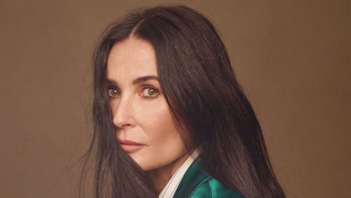 ¿Qué le pasó al rostro de Demi Moore?