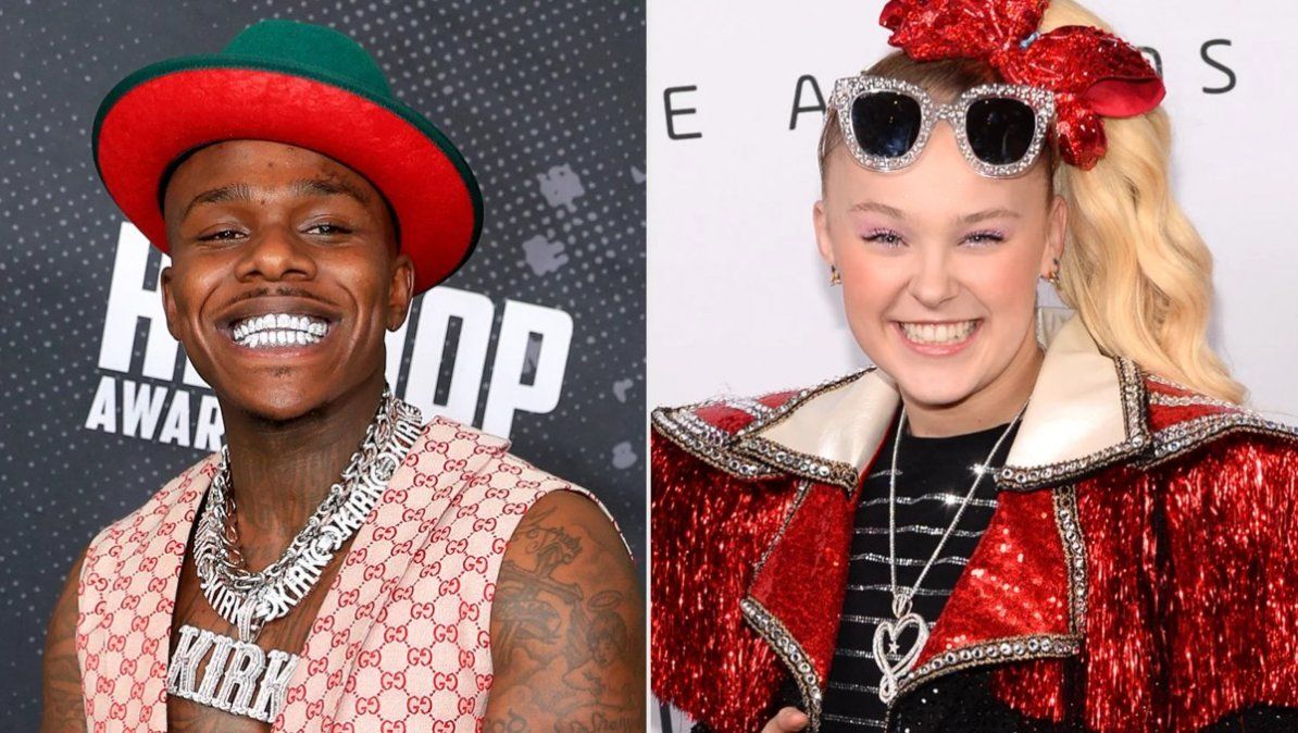 Jojo Siwa y DaBaby. | Foto: people.com
