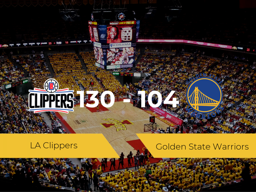 LA Clippers se hace con la victoria contra Golden State Warriors por 130-104