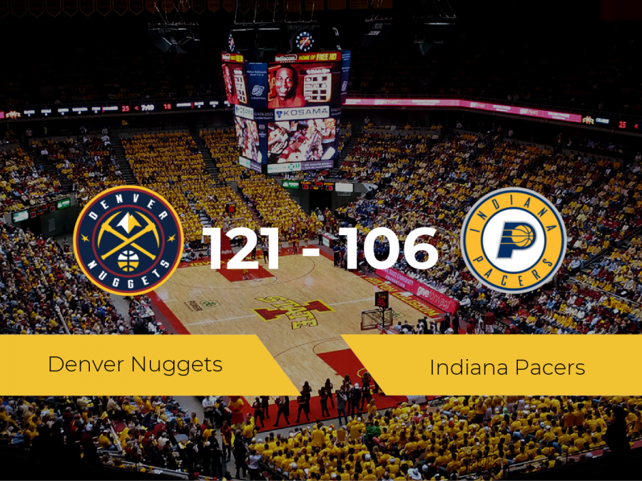 Denver Nuggets gana a Indiana Pacers (121-106)