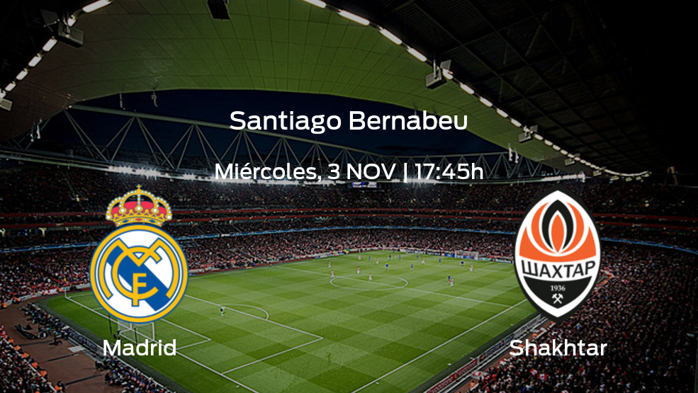 Previa del encuentro: el Real Madrid recibe al Shakhtar Donetsk