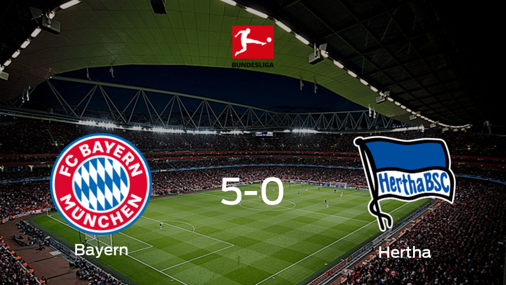 Todos los detalles del partido de Bayern de Múnich con Hertha Berlín de la jornada 3 (5-0) Todos los detalles del partido de Bayern de Múnich con Hertha Berlín de la jornada 3 (5-0)