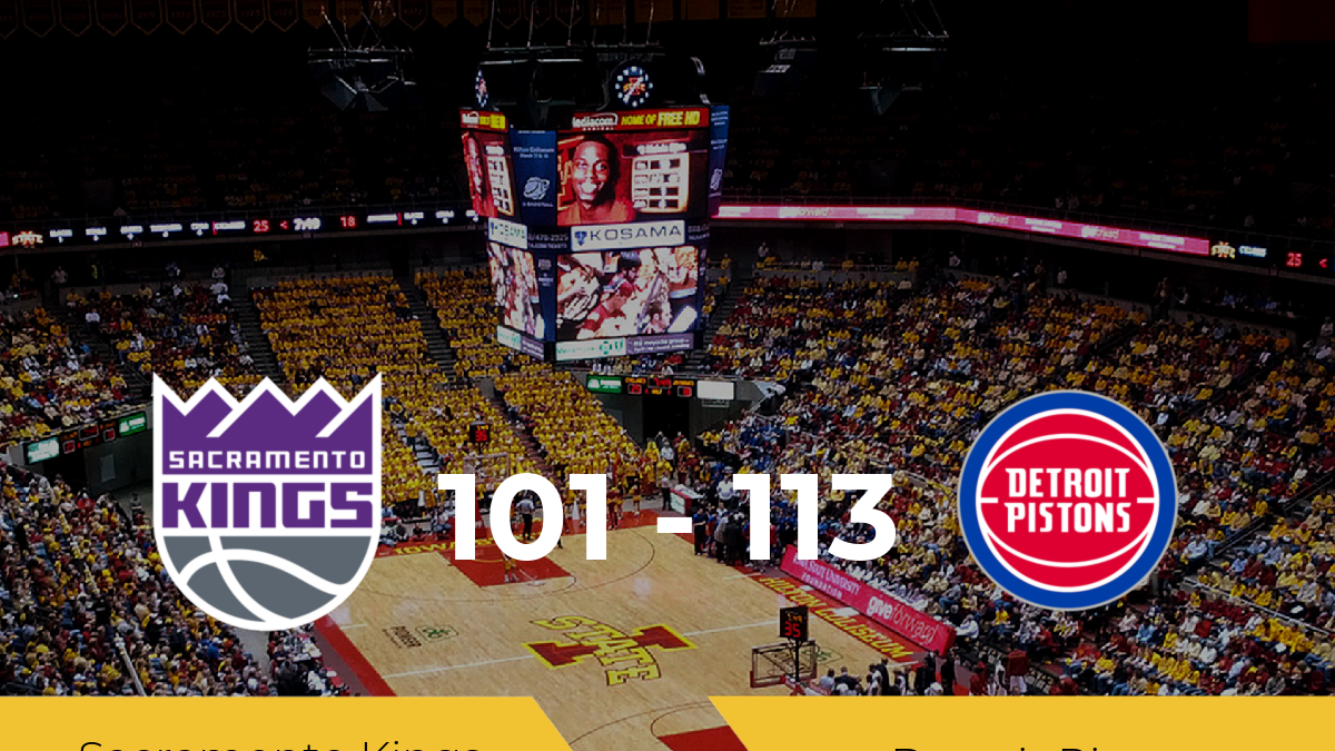 Detroit Pistons consigue derrotar a Sacramento Kings (101113) Detroit Pistons consigue derrotar a Sacramento Kings (101113)