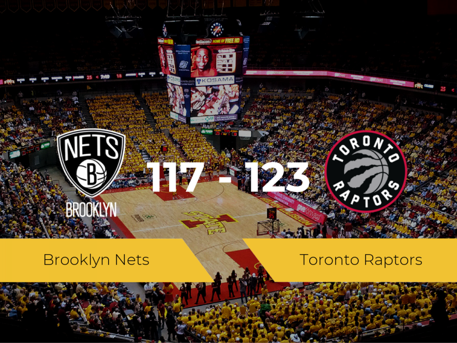 Toronto Raptors se hace con la victoria contra Brooklyn Nets por 117-123