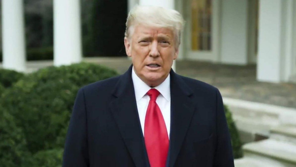 Trump pidió a sus seguidores volver a sus hogares. | Foto: local10.com