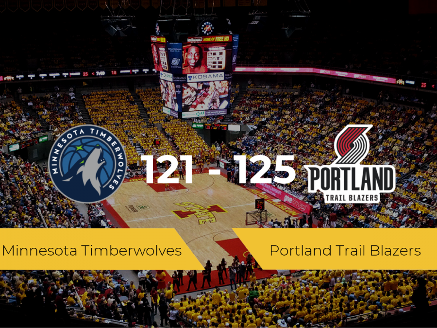 Triunfo de Portland Trail Blazers ante Minnesota Timberwolves por 121-125