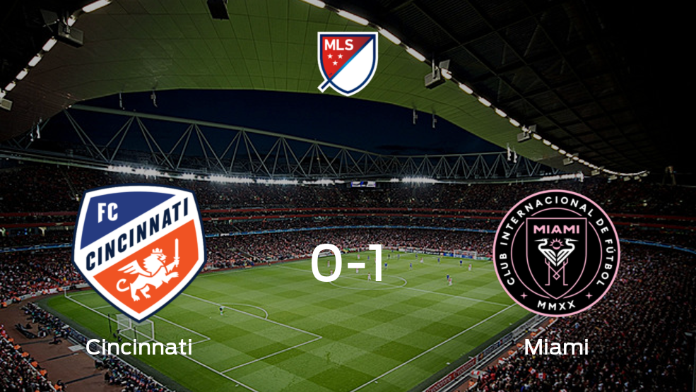 Descubre cómo fue el duelo de Cincinnati con Inter de Miami (1-0)