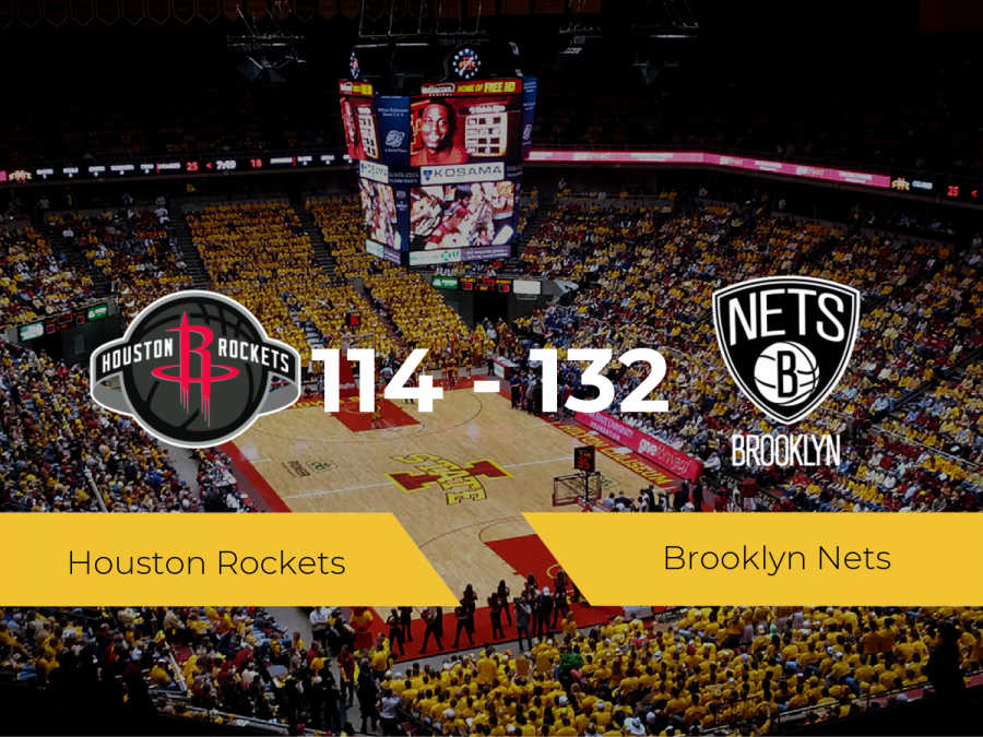Brooklyn Nets se impone por 114-132 frente a Houston Rockets