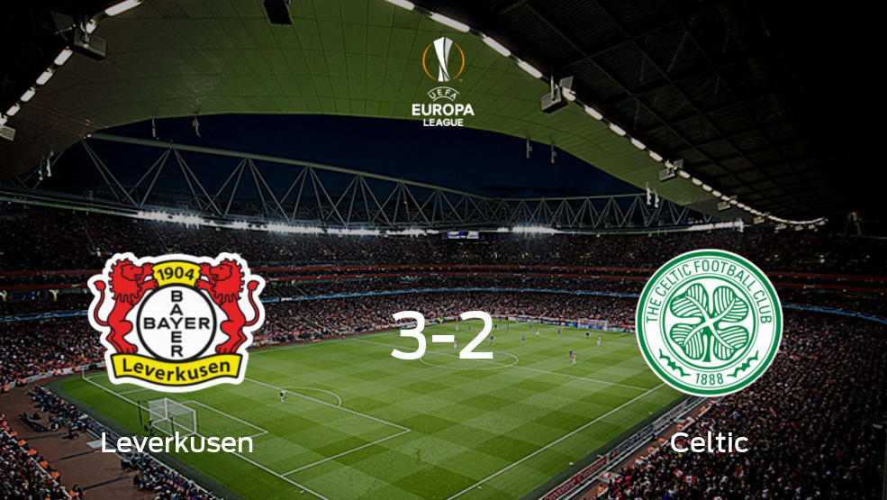 El Bayer Leverkusen gana 3-2 al Celtic y se lleva los tres puntos El Bayer Leverkusen gana 3-2 al Celtic y se lleva los tres puntos