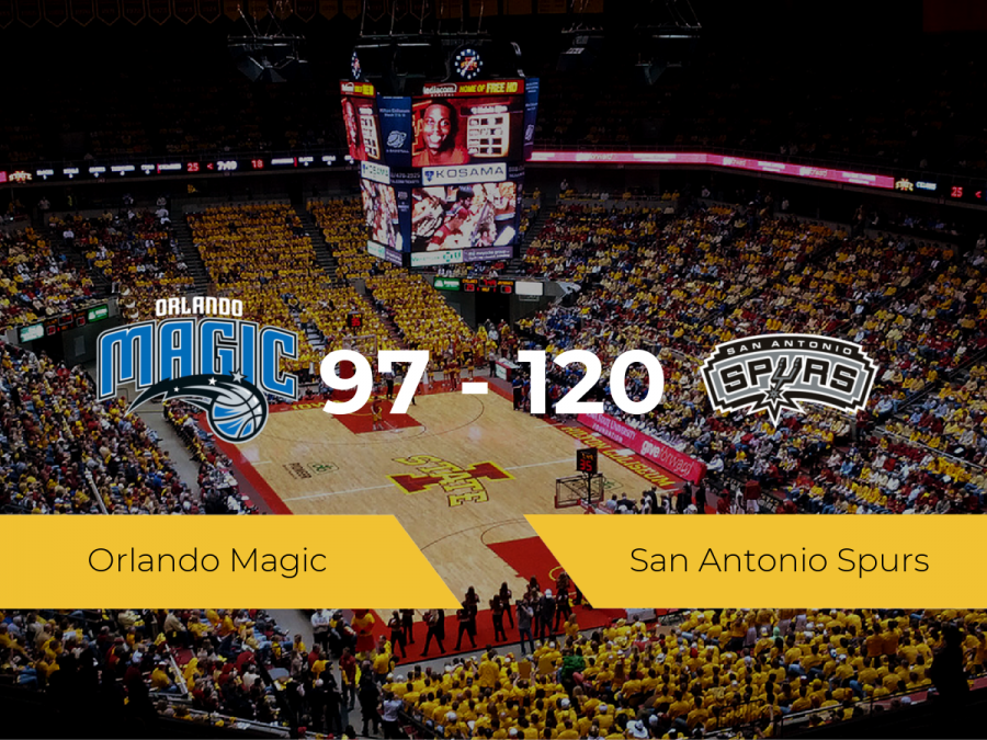 Victoria de San Antonio Spurs ante Orlando Magic por 97-120