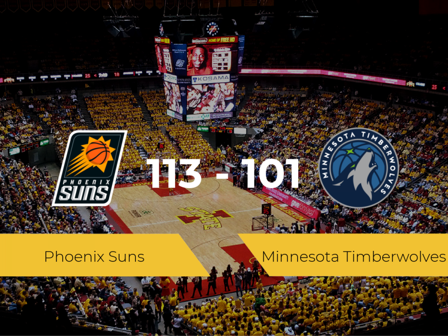 Phoenix Suns consigue la victoria frente a Minnesota Timberwolves por 113-101