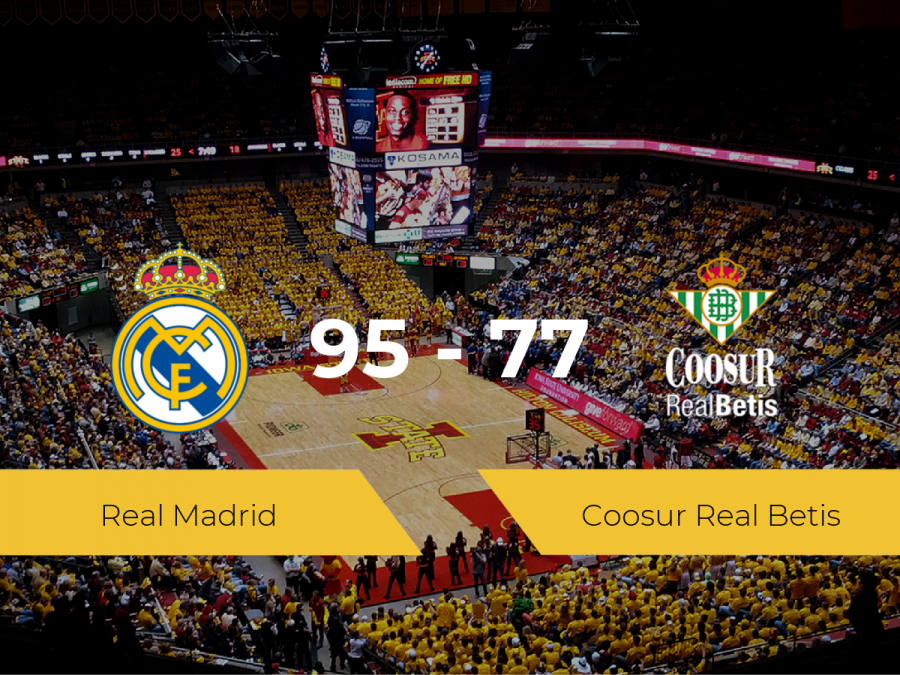 Victoria del Real Madrid ante el Coosur Real Betis por 95-77