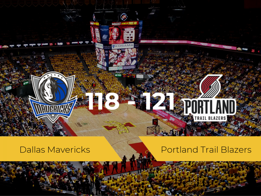 Triunfo de Portland Trail Blazers ante Dallas Mavericks por 118-121