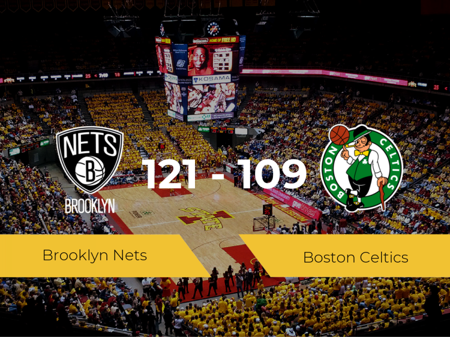 Triunfo de Brooklyn Nets ante Boston Celtics por 121-109