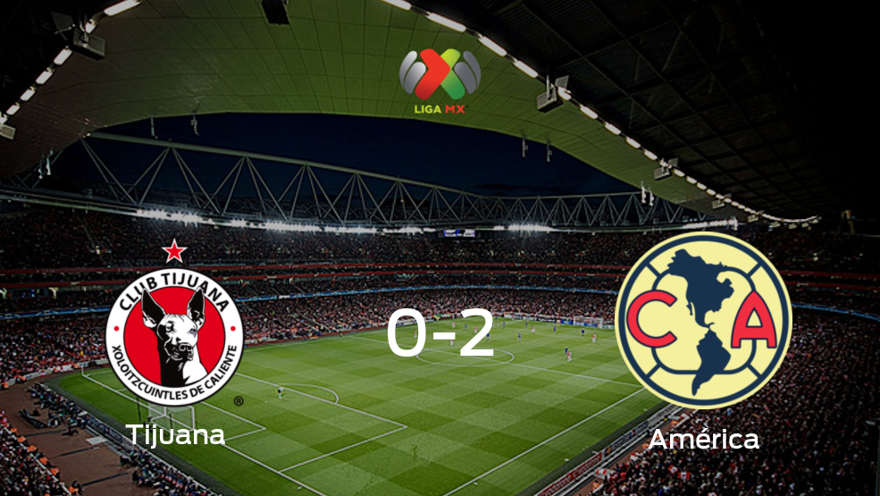 Así es cómo fue el encuentro de Tijuana con América (2-0)