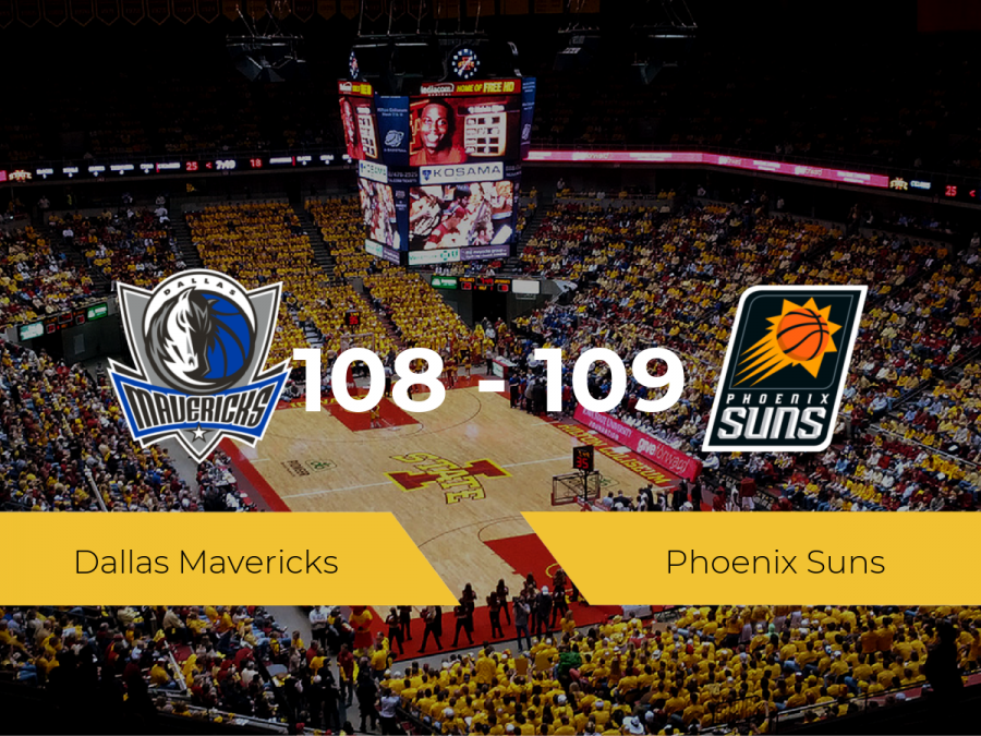 Phoenix Suns logra vencer a Dallas Mavericks (108-109)