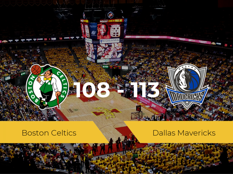 Dallas Mavericks consigue vencer a Boston Celtics (108-113)