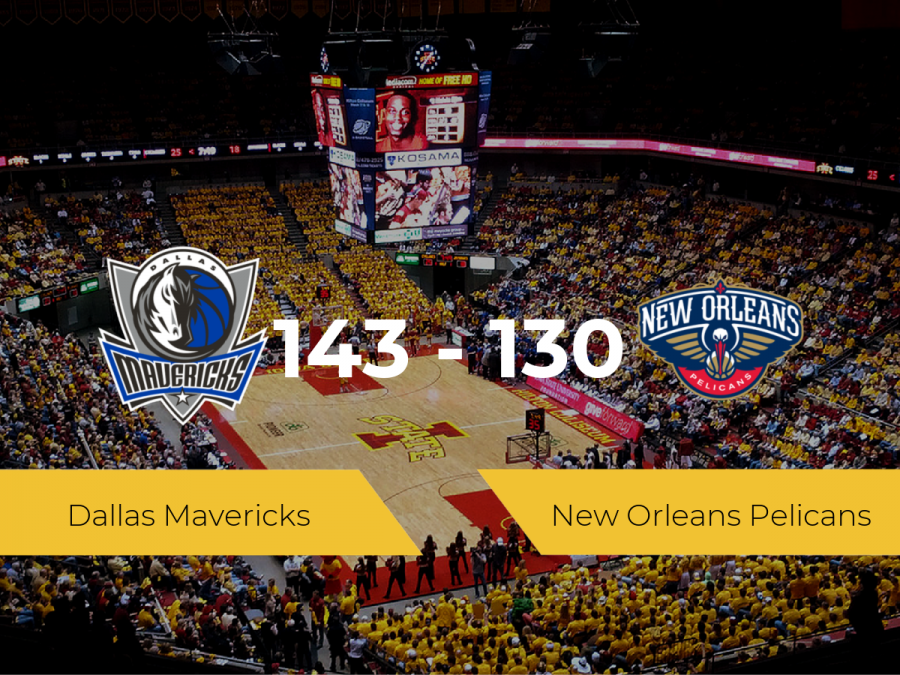Victoria de Dallas Mavericks ante New Orleans Pelicans por 143-130