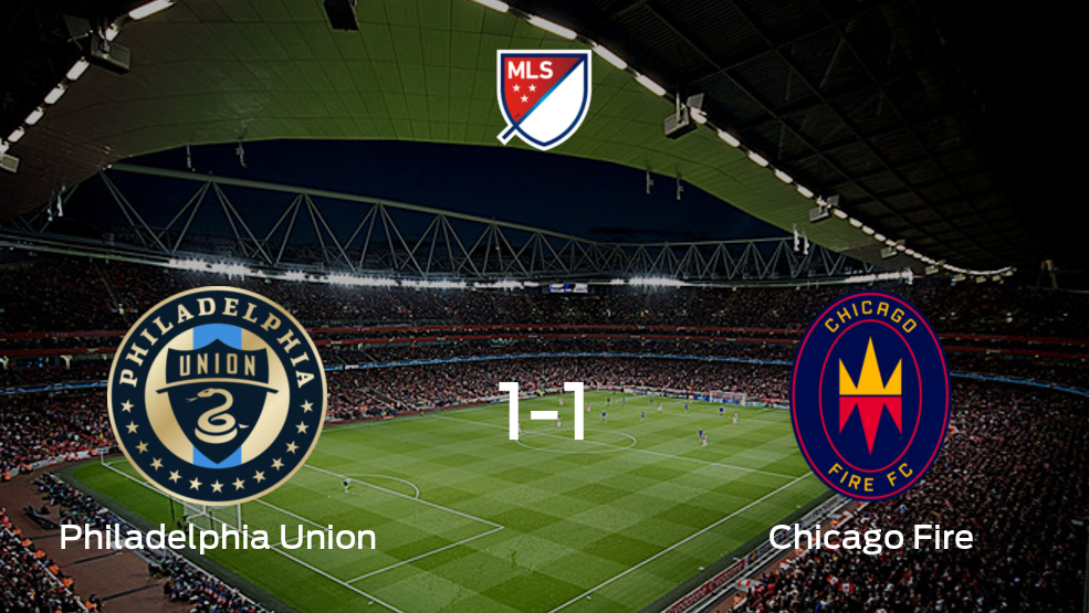 Philadelphia Union - Chicago Fire (1-1): Mira cómo fue su choque en el Subaru Park durante la jornada 22