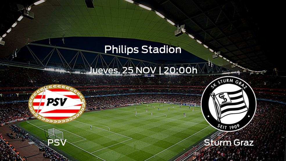 Previa del encuentro: el PSV recibe al SK Sturm Graz en la quinta jornada
