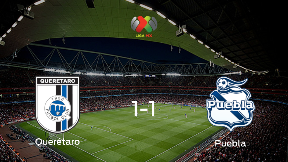 Reparto de puntos en el Corregidora de Queretaro: Querétaro 1-1 Puebla Reparto de puntos en el Corregidora de Queretaro: Querétaro 1-1 Puebla