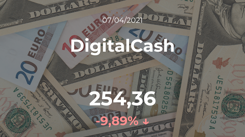 Cotización del DigitalCash del 7 de abril Cotización del DigitalCash del 7 de abril