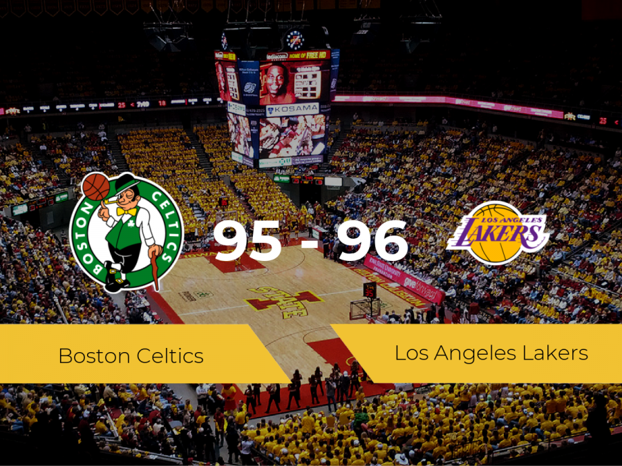 Victoria de Los Angeles Lakers ante Boston Celtics por 95-96