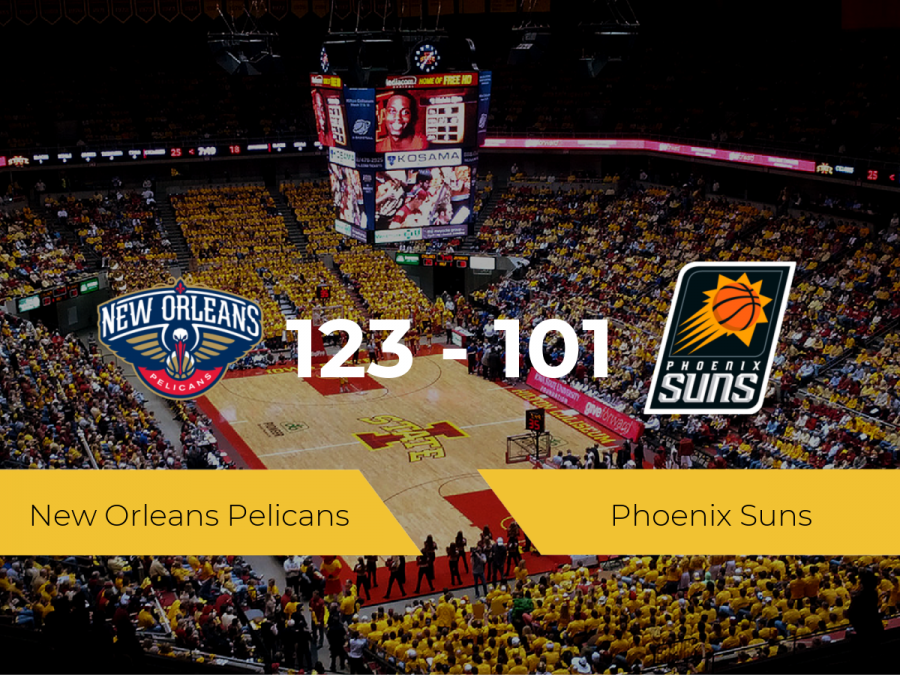 New Orleans Pelicans se lleva la victoria frente a Phoenix Suns por 123-101