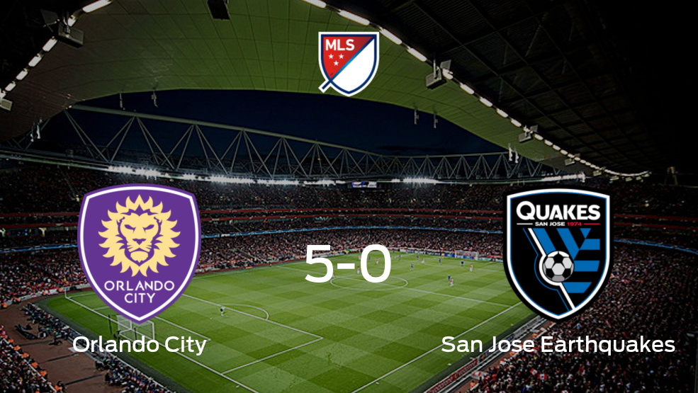 No te pierdas el resumen del duelo Orlando City vs San Jose Earthquakes de la jornada 12 de la Major League Soccer (5-0)