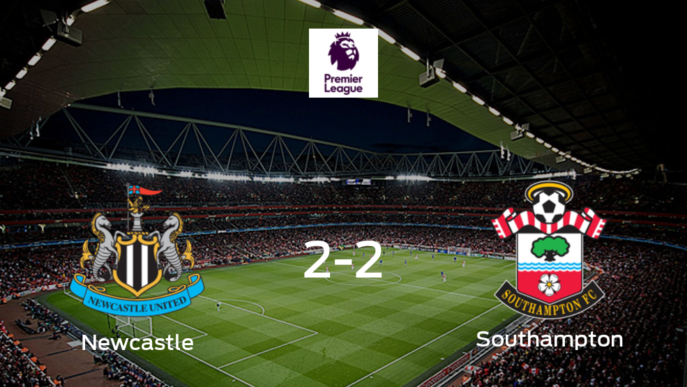 Newcastle United - Southampton: Resumen, Resultados, Goles, Tarjetas del encuentro de la Premier League