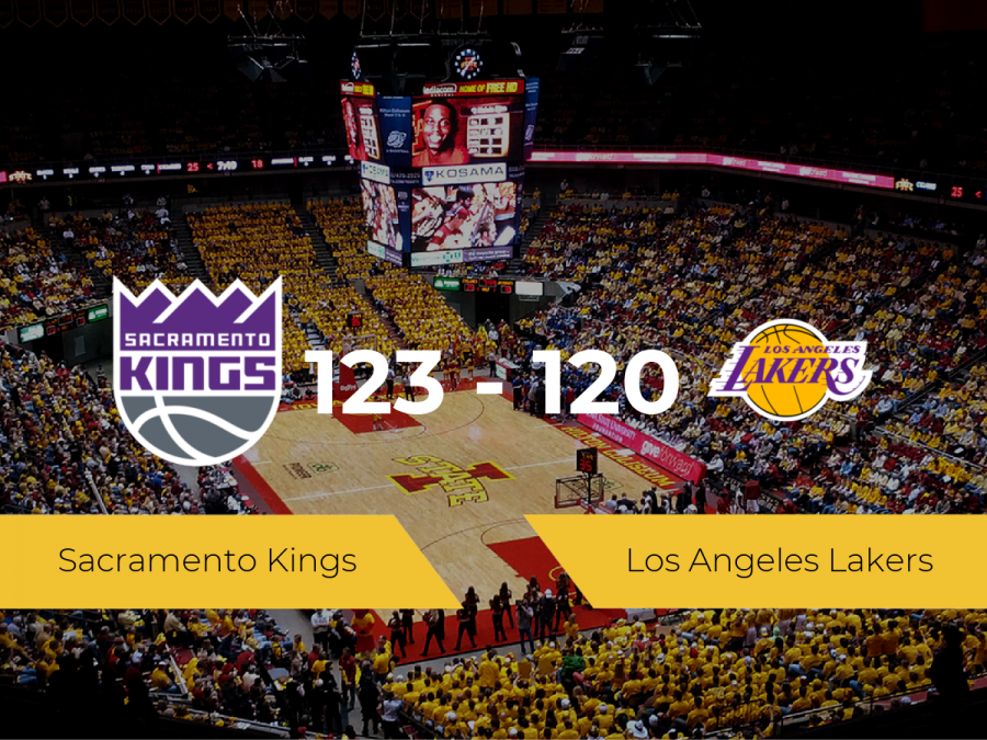 Sacramento Kings derrota a Los Angeles Lakers por 123-120