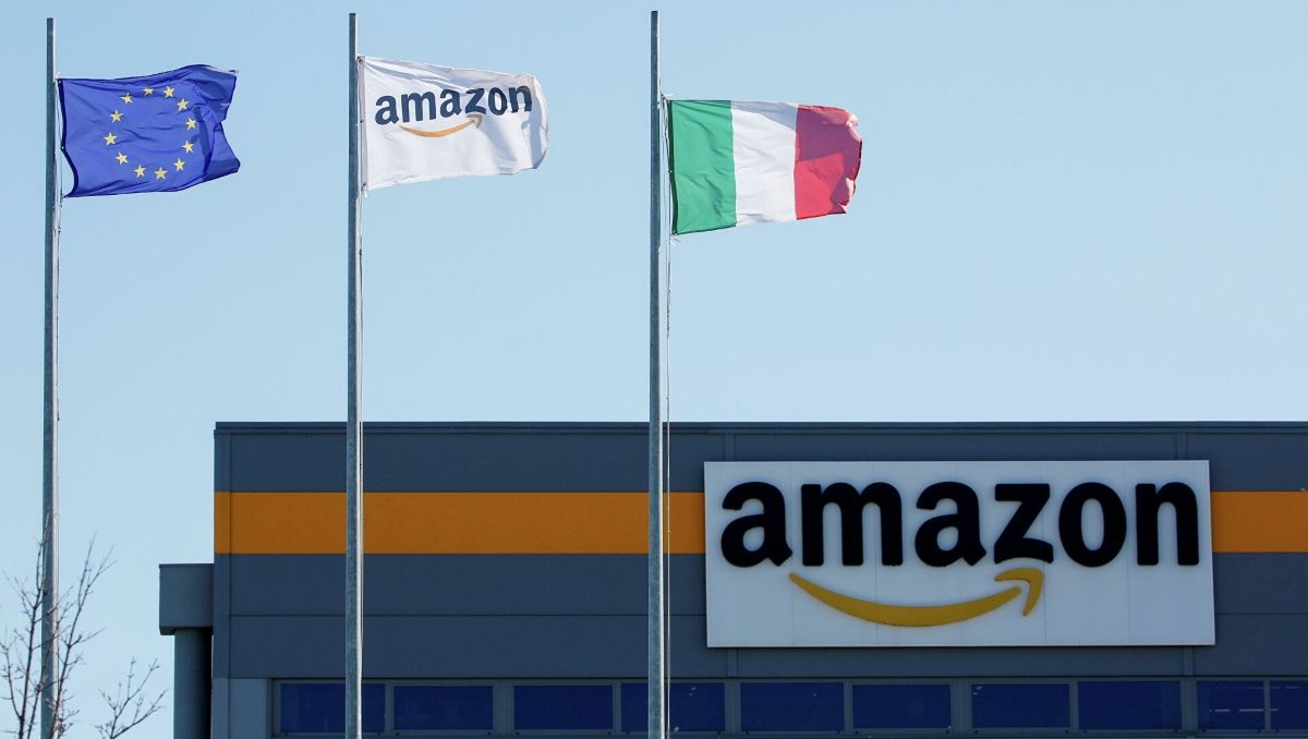 Italia golpeó a Amazon con una de las multas más altas de su historia.