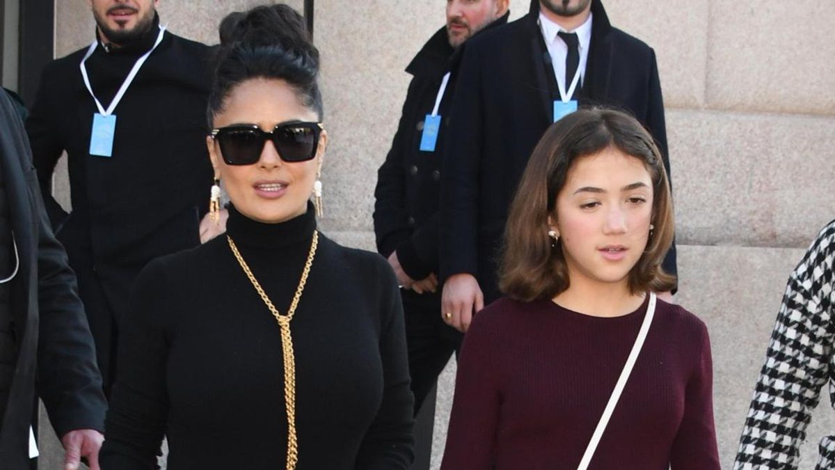 La hija de Salma Hayek sufrió bullying por su físico La hija de Salma Hayek sufrió bullying por su físico