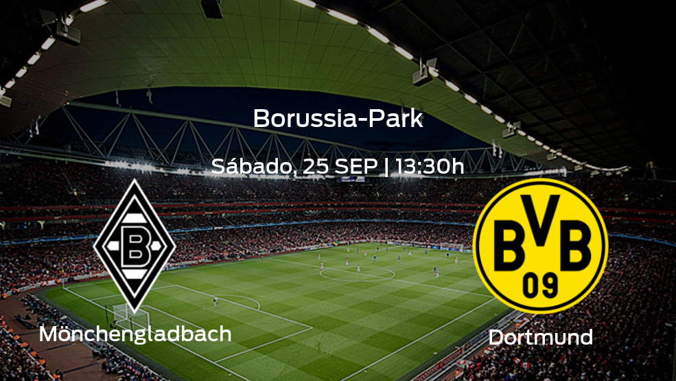 Mönchengladbach vs Dortmund: Mira horario, datos, alineaciones y estadísticas | Jornada 6 de la Bundesliga